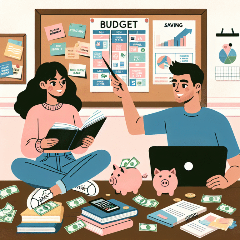 how to create a monthly budget as a student