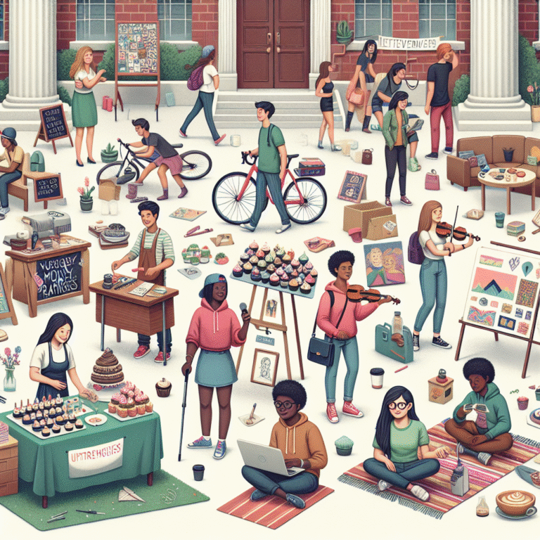 creative ways to earn money in college