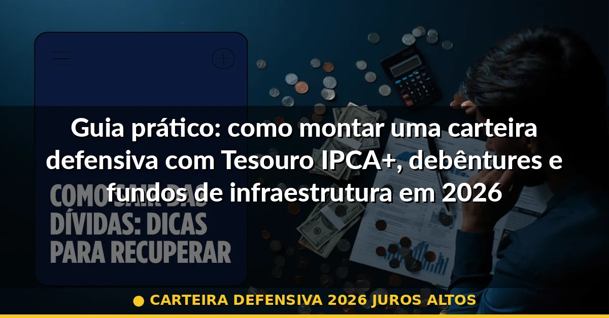 carteira defensiva 2026 juros altos — Guia completo 2026