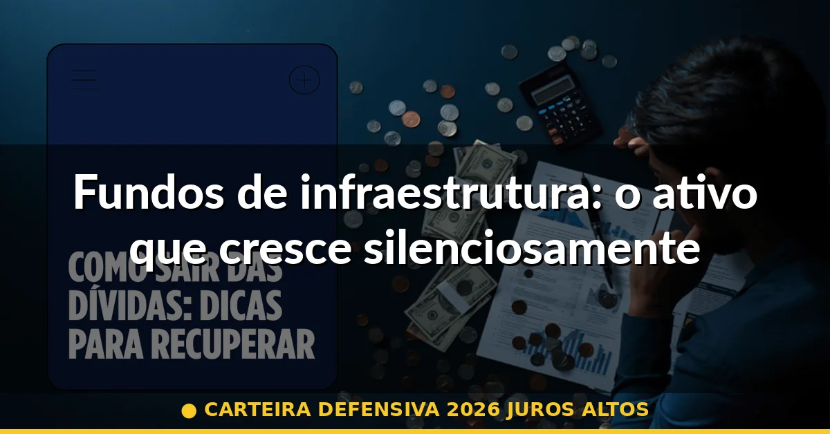 Fundos de infraestrutura: o ativo que cresce silenciosamente — carteira defensiva 2026 juros altos