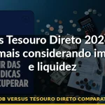 cdb versus tesouro direto comparativo — Guia completo 2026