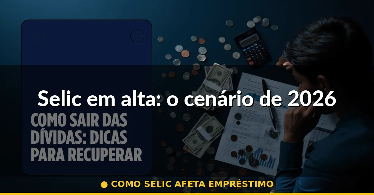 Selic em alta: o cenário de 2026 — como selic afeta empréstimo