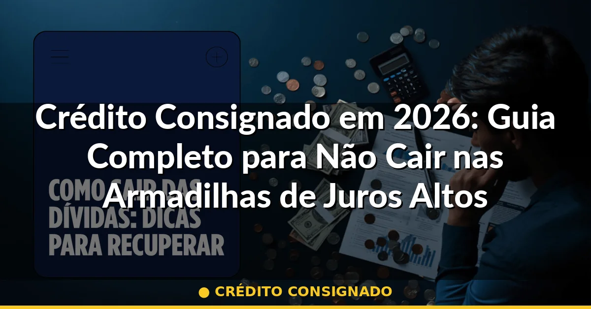 crédito consignado — Guia completo 2026