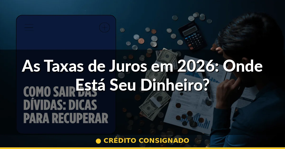 As Taxas de Juros em 2026: Onde Está Seu Dinheiro? — crédito consignado