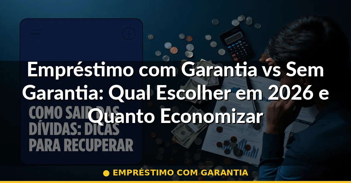 empréstimo com garantia — Guia completo 2026