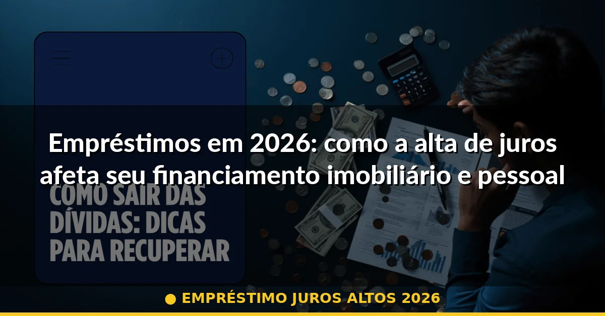 empréstimo juros altos 2026 — Guia completo 2026