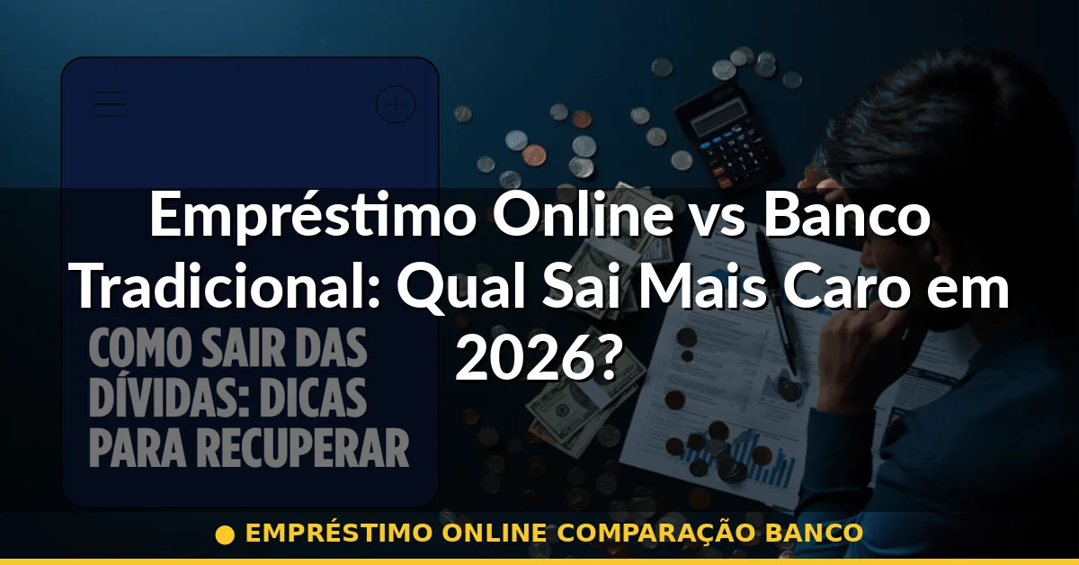 empréstimo online comparação banco — Guia completo 2026