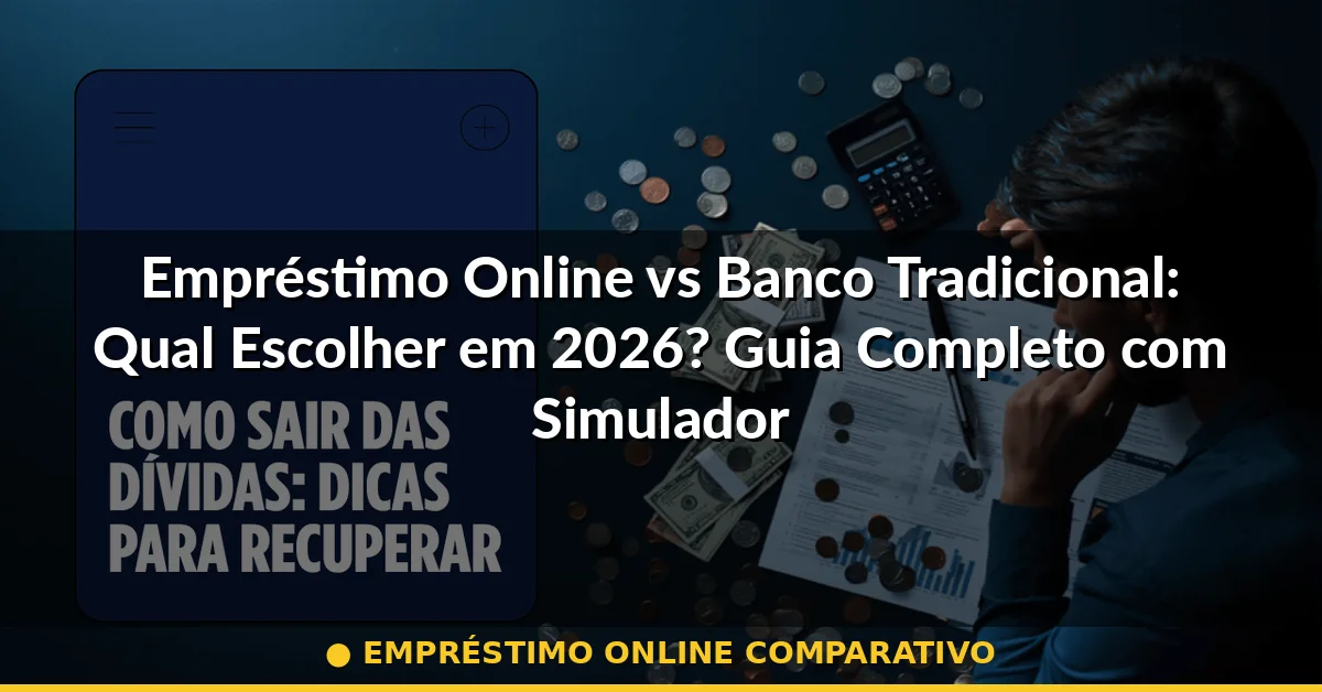 empréstimo online comparativo — Guia completo 2026