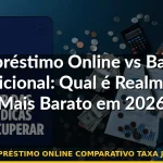 empréstimo online comparativo taxa juros — Guia completo 2026