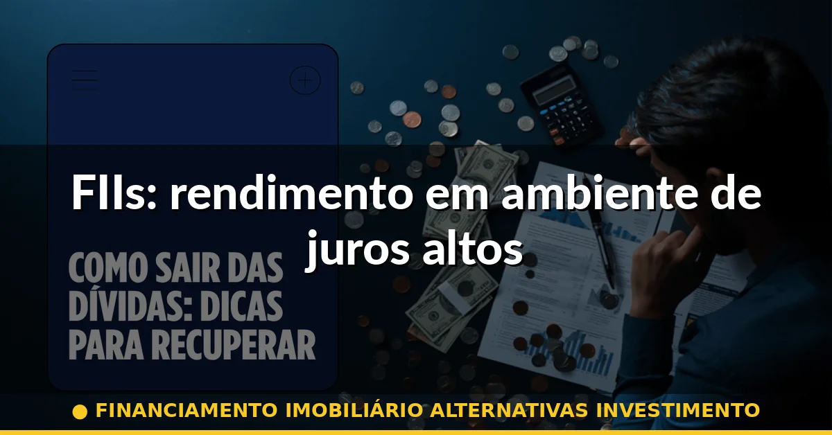 FIIs: rendimento em ambiente de juros altos — financiamento imobiliário alternativas investimento