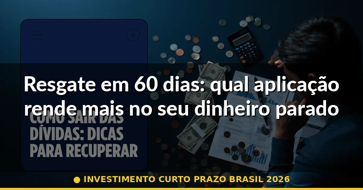 investimento curto prazo brasil 2026 — Guia completo 2026