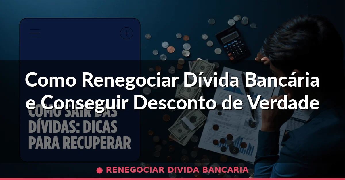 renegociar divida bancaria — Guia completo 2026