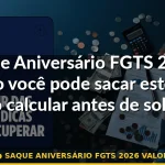 saque aniversário fgts 2026 valor — Guia completo 2026
