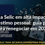 selic taxa de juros empréstimo pessoal — Guia completo 2026
