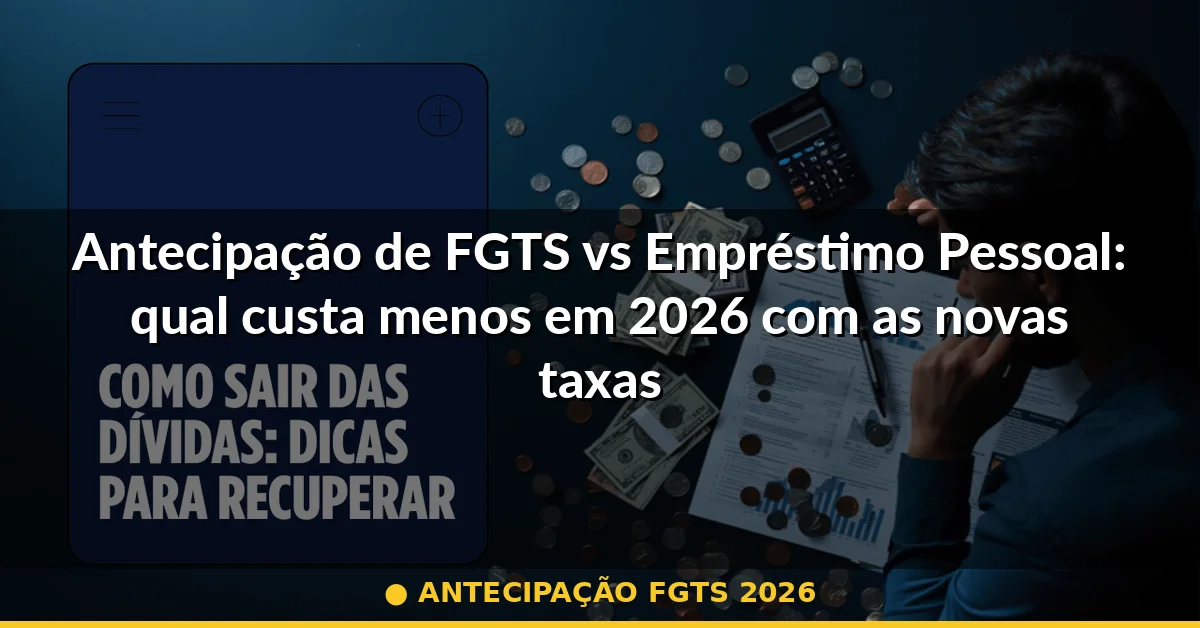 antecipação fgts 2026 — Guia completo 2026