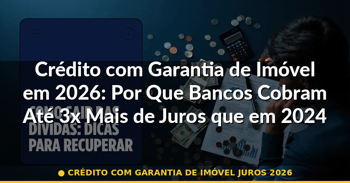 crédito com garantia de imóvel juros 2026 — Guia completo 2026