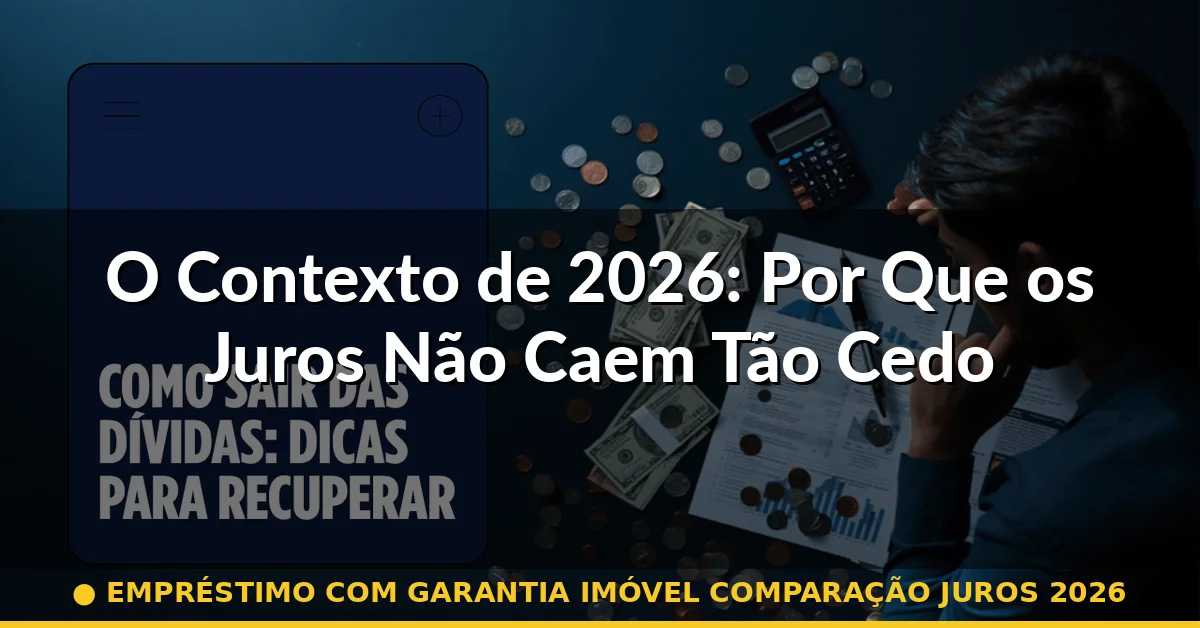 O Contexto de 2026: Por Que os Juros Não Caem Tão Cedo — empréstimo com garantia imóvel comparação juros 2026