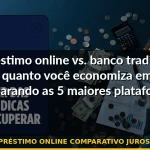 empréstimo online comparativo juros 2026 — Guia completo 2026