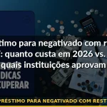 empréstimo para negativado com restrição — Guia completo 2026