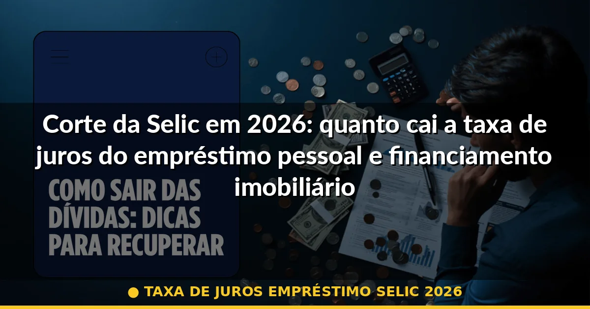 taxa de juros empréstimo selic 2026 — Guia completo 2026