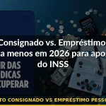 crédito consignado vs empréstimo pessoal inss — Guia completo 2026