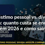empréstimo pessoal dívida aposta comparação 2026 — Guia completo 2026
