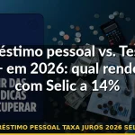 empréstimo pessoal taxa juros 2026 selic 14% — Guia completo 2026