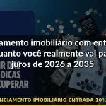 financiamento imobiliário entrada 10% juros — Guia completo 2026