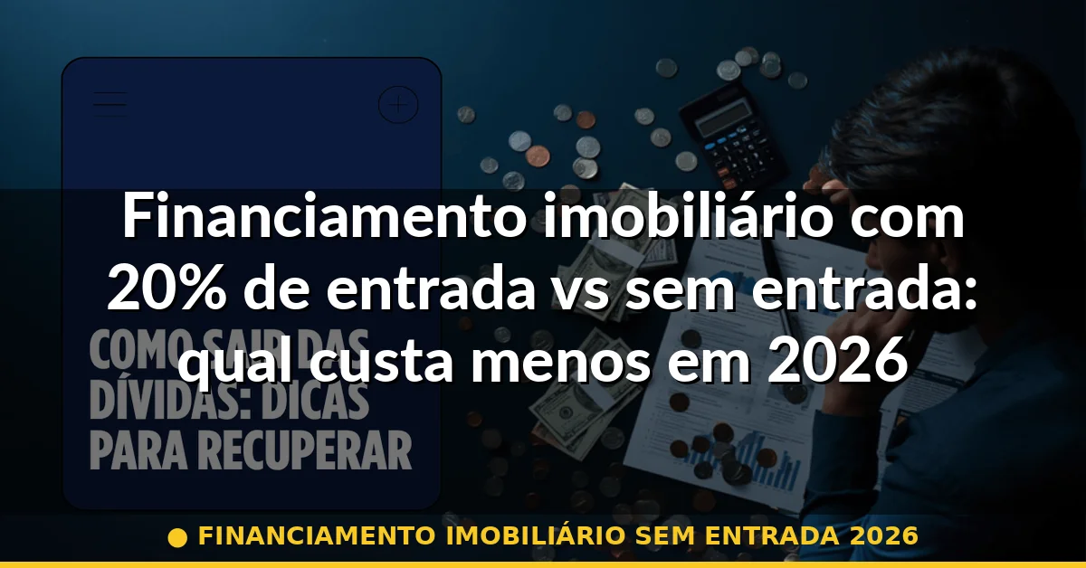 financiamento imobiliário sem entrada 2026 — Guia completo 2026