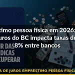 taxa de juros empréstimo pessoa física 2026 — Guia completo 2026