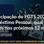 antecipação fgts 2026 comparação empréstimo — Guia completo 2026