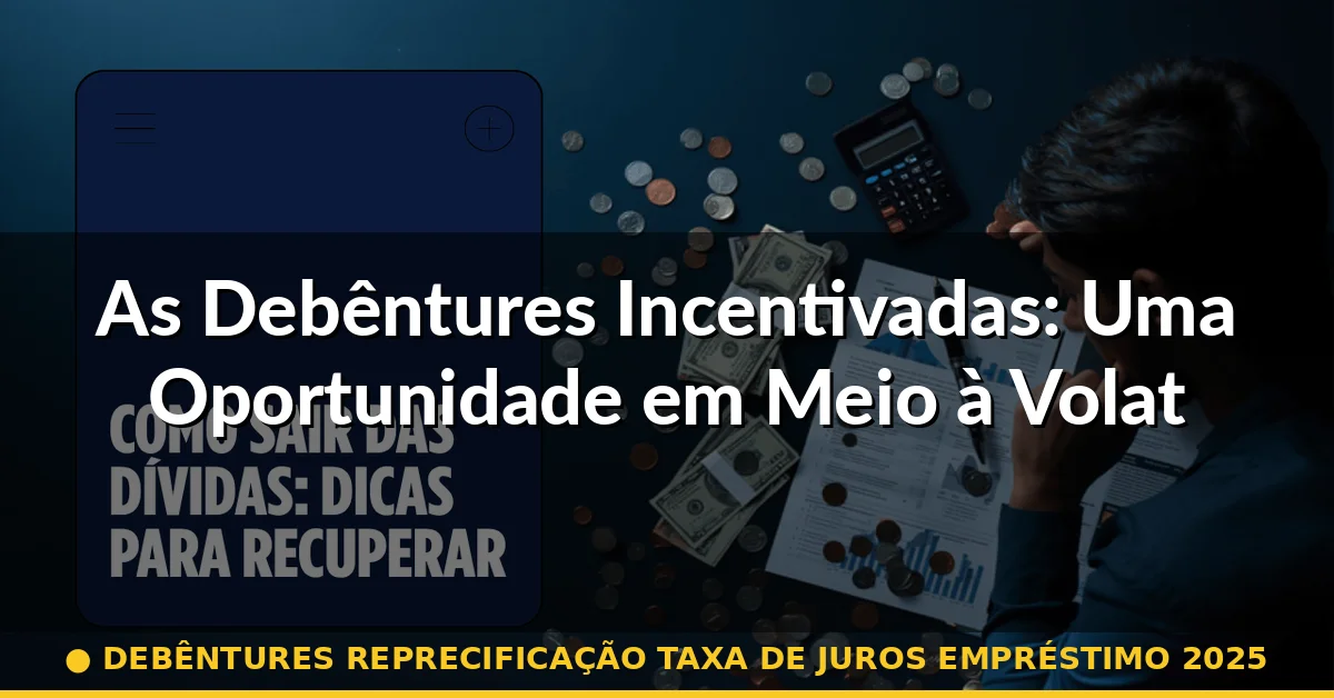 As Debêntures Incentivadas: Uma Oportunidade em Meio à Volatilidade — debêntures reprecificação taxa de juros empréstimo 2025