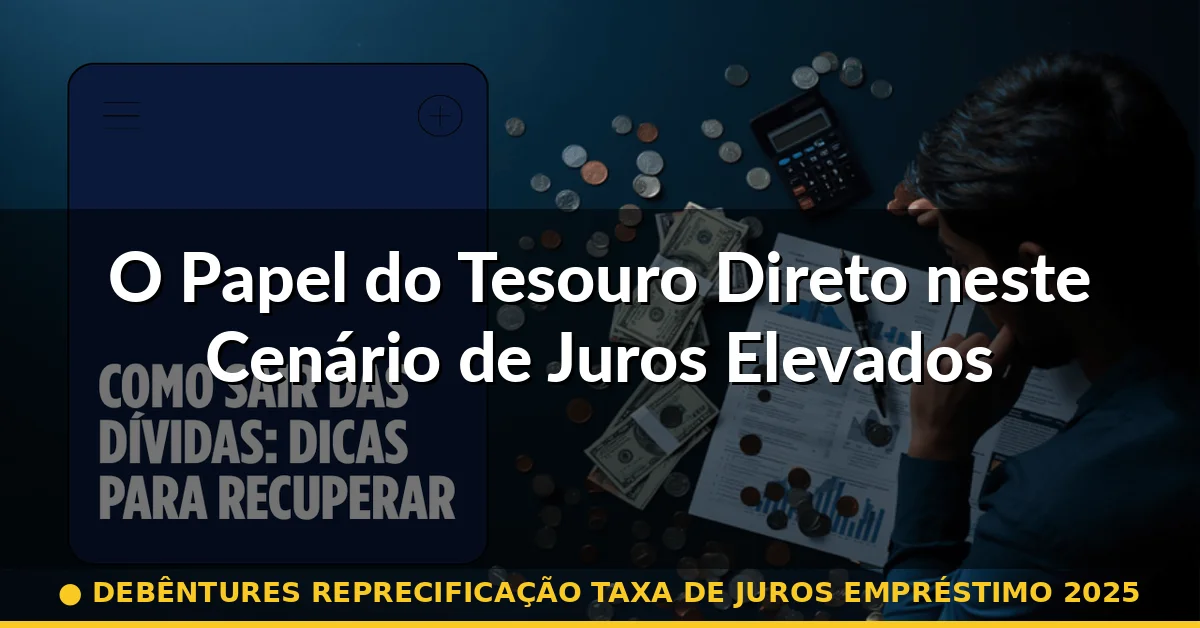 O Papel do Tesouro Direto neste Cenário de Juros Elevados — debêntures reprecificação taxa de juros empréstimo 2025