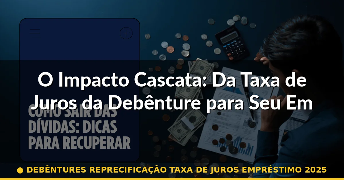 O Impacto Cascata: Da Taxa de Juros da Debênture para Seu Empréstimo Pessoal — debêntures reprecificação taxa de juros empréstimo 2025