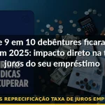 debêntures reprecificação taxa de juros empréstimo 2025 — Guia completo 2026