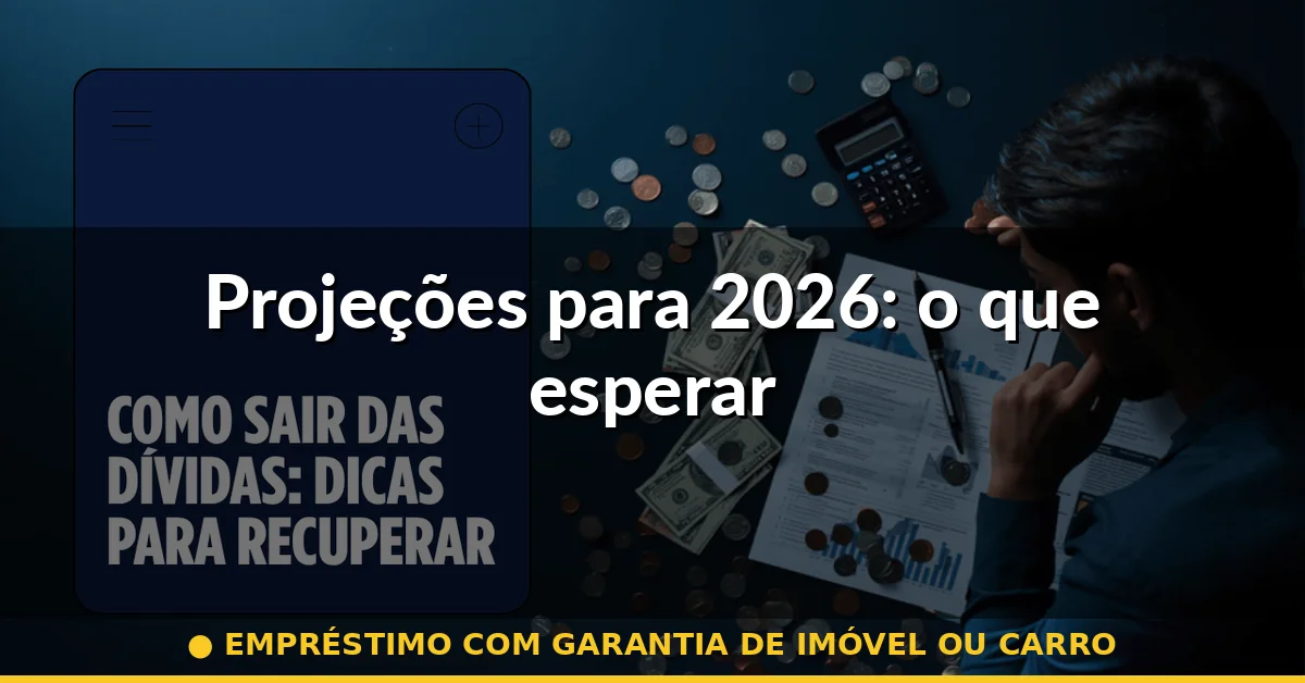 Projeções para 2026: o que esperar — empréstimo com garantia de imóvel ou carro